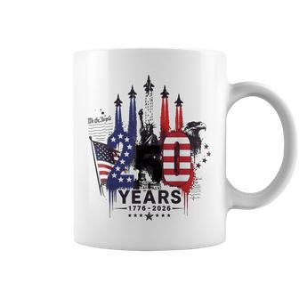 Jet Us Flag We The People 250 Years 1776 2026 4Th Of July Coffee Mug - Thegiftio UK
