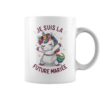 Jeuis La Future Mariée Mariage Licorne Tasse - Cadeauxyz