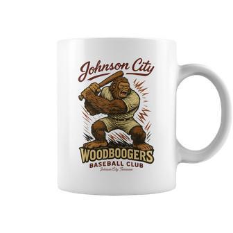 Johnson City Woodboogers Retro Baseball Club Coffee Mug - Thegiftio UK