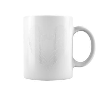 Jolies Ailes D'ange À L'arrière Tasse - Cadeauxyz
