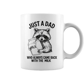 Just A Dad Who Always Came Back With The Milk Fathers Day Coffee Mug - Thegiftio UK