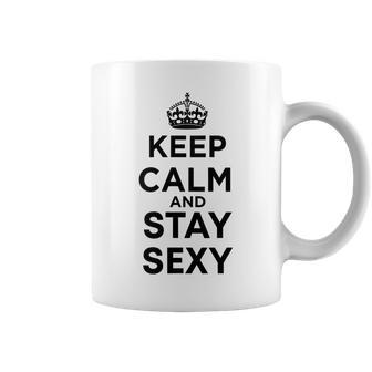 Keep Calm And Stay Sexy Pink Coffee Mug - Thegiftio UK