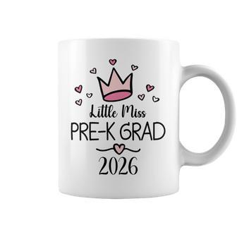 Kids Little Miss Pre-K Grad 2026 Preschool Prek Graduation Coffee Mug - Thegiftio UK
