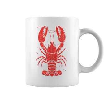 Langostas Graciosas Peces Pequeñaencilla Langosta Taza de café - Regaloses