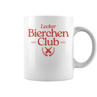 Lecker Bierchen Club Retro Team Malle Daydrinking Backprint Tassen - Seseable