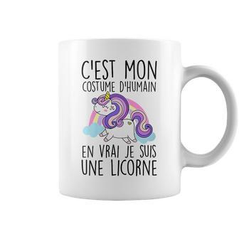 Licorne Costume D'humain Enrai Jeuis Une Licorne Adultes Tasse - Cadeauxyz