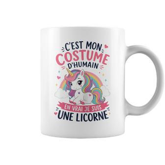 Licorne Costume D'humain Enrai Jeuis Une Licorne Tasse - Cadeauxyz
