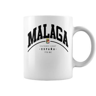 Málaga Españaacaciones A Málagaiaje Familiar Málaga Manga Larga Taza de café - Regaloses