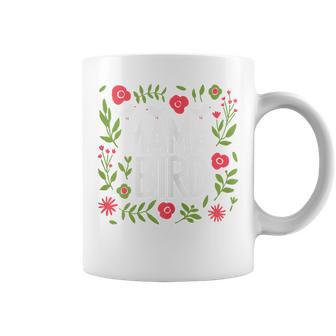 Mama Bird Cute Floral Spring Nature Love Mom Mother’S Day Coffee Mug | Seseable UK