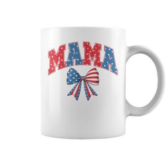 Mama Mini Cute 4Th Of July Mom Kids American Family Matching Coffee Mug - Monsterry UK