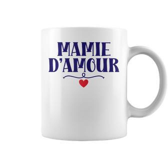 Mamie D'amour Cadeau Fête Des Grand Mère Personnalisé Tasse - Cadeauxyz