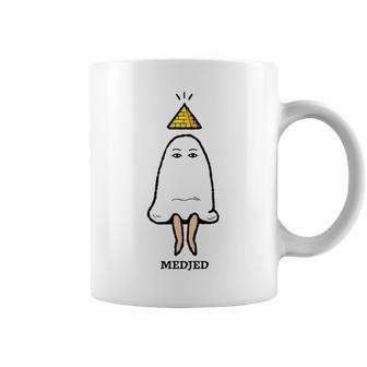 Medjed 〜メジェドさん〜 長袖tシャツ コーヒーマグ - Kawaiitshirt