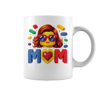 Mom Master Builder Building Blocks Family Matching Mothers Coffee Mug - Monsterry UK