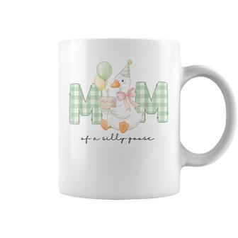 Mom Of The Silly Goose Birthday Matching Family Outfit Coffee Mug - Monsterry