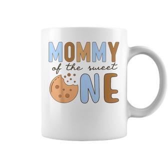 Mommy Of The Sweet One Cookies And Milk 1St Birthday Family Coffee Mug - Thegiftio UK
