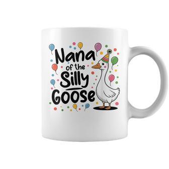 Nana Of The Silly Goose 1St First Birthday Family Matching Coffee Mug - Thegiftio UK