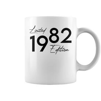 Né En 1982 En 82 Année De Construction Anniversaire Rétro Tasse - Cadeauxyz