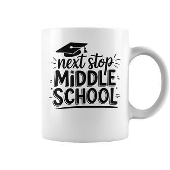 Next Stop Middle School Elementary School Graduate Coffee Mug | Mazezy
