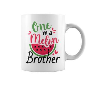 One In A Melon Brother 1St Birthday Party Family Matching Coffee Mug - Thegiftio UK