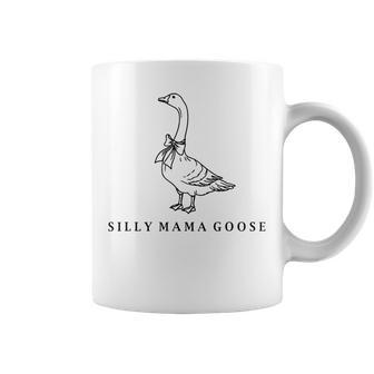 One Silly Mama Goose Silly Mama Goose Goose Family Coffee Mug - Monsterry