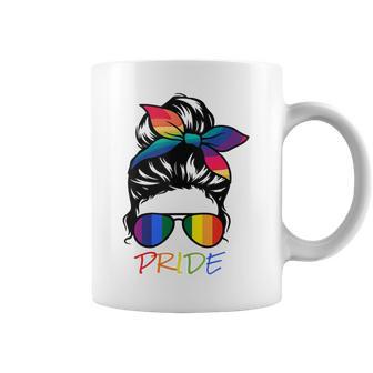 Orgullo Gay Desordenado Bollo Arco Iris Gafas Deol Lgbtq Es Orgullo Gay In Mangas Taza de café - Regaloses