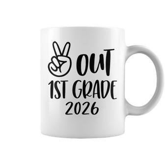 Peace Out 1St Grade 2026 Last Day Of School Coffee Mug - Thegiftio UK