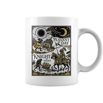 Peasant By Day Knight By Night ルネッサンスフェア ファニー カエル コーヒーマグ - Kawaiitshirt