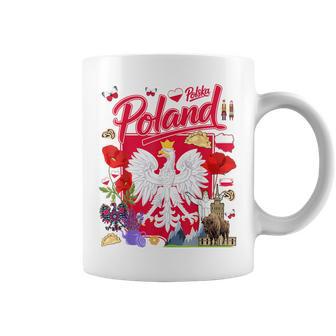 Polska Polish Flag Outfit Idea For Kids Poland Folk Themed Coffee Mug - Thegiftio UK
