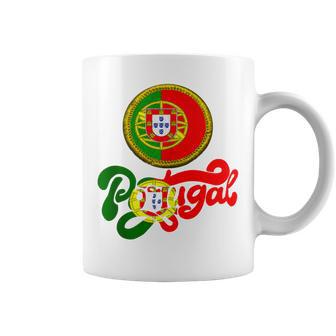 Portugal Bandera Hombres Es Niños Portugal In Mangas Taza de café - Regaloses