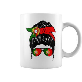 Portuguesa Chica Portugal Bandera Portuguesa Portuguesa Taza de café - Regaloses