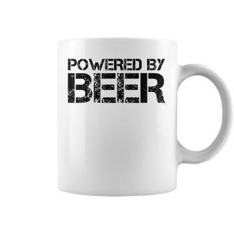 Powered By Beer De Cerveza Taza de café - Regaloses