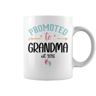 Promoted To Grandma Est 2026 Nana First Time Grandmother '26 コーヒーマグ - Kawaiitshirt