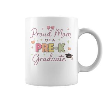 Proud Mom Of A Pre-K Graduate Cute Preschool Graduation Moms Coffee Mug - Monsterry