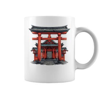 Puerta Japonesa Torii Puerta Japonesa Taza de café - Regaloses