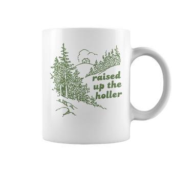 Raised Up The Holler Country Appalachian Cabin Coffee Mug - Thegiftio UK