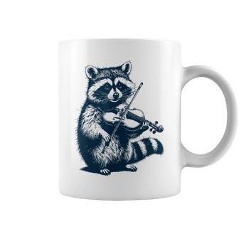 Raton Laveur Musique Classiqueiolon D'orchestre Tasse - Cadeauxyz