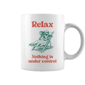 Relax Labrador Dog Owner Graphic コーヒーマグ - Kawaiitshirt