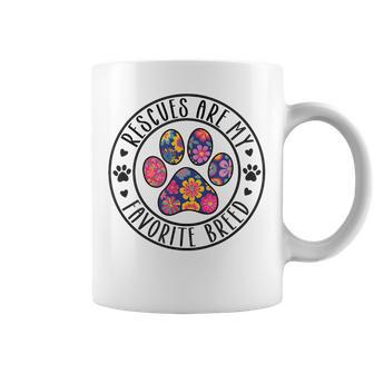 Rescues Are My Favorite Breed Coffee Mug - Thegiftio UK