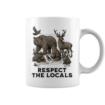 Respect Local Animals Nature Wildlife Conservation Animal Coffee Mug - Thegiftio UK