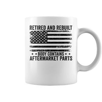 Retired And Rebuilt Body Contains Aftermarket Parts Retired Coffee Mug - Thegiftio UK