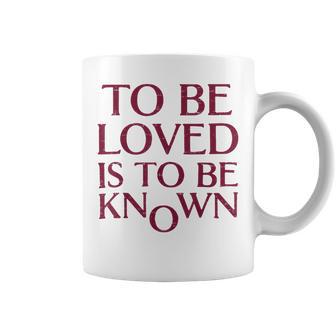Retro To Be Loved Is To Be Known Coffee Mug - Thegiftio UK