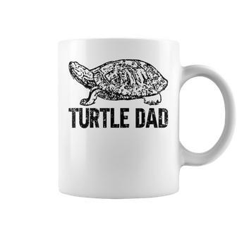 Retro Turtle Dad Turtle Daddy Tortoise Lover Father's Day Coffee Mug - Thegiftio UK
