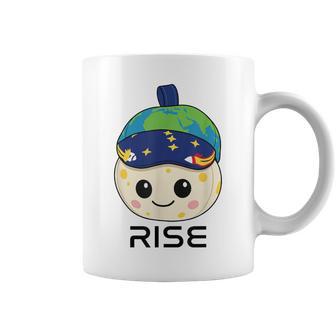 Rise Plush Cute Space Moon Fan Coffee Mug - Thegiftio UK