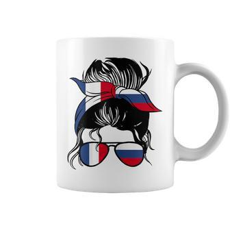 Russie Et France Mix Racines Russes Tasse - Cadeauxyz