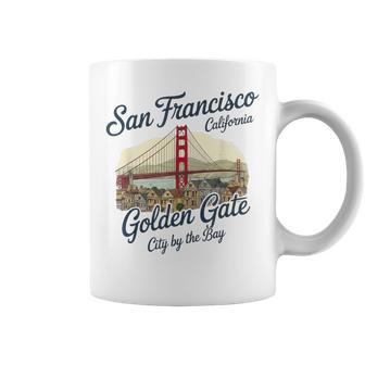 San Francisco Golden-Gate Bridge City By The Bay Souvenir Coffee Mug - Thegiftio UK