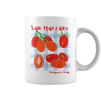 San Marzano Campania Italia Italia Tomate Chicaerano Taza de café - Regaloses
