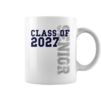 Senior Class Of 2027 Graduation Year High School & College Coffee Mug - Thegiftio