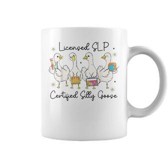 Slp Silly Goose Speech Therapy Speech Pathologist Coffee Mug - Thegiftio UK