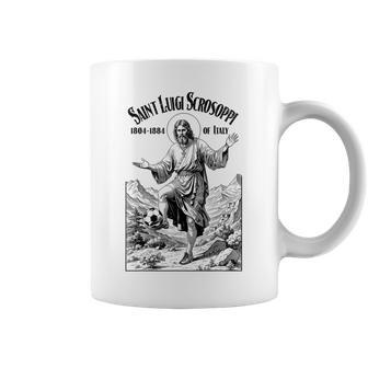 Soccer Player Patron Saint Luigi Scrosoppi Football Coffee Mug - Thegiftio
