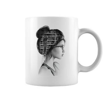 Solo Una Chica Que Ama Los Libros Un Capítulo Más Manga Larga Taza de café - Regaloses
